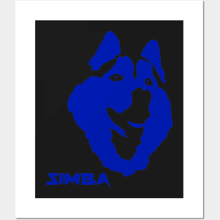 Siberian husky! Posters and Art